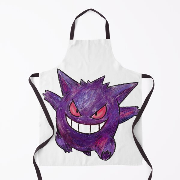 Item preview, Purple Ghost Monster - Crayon Style Illustration designed and sold by bermudavid.