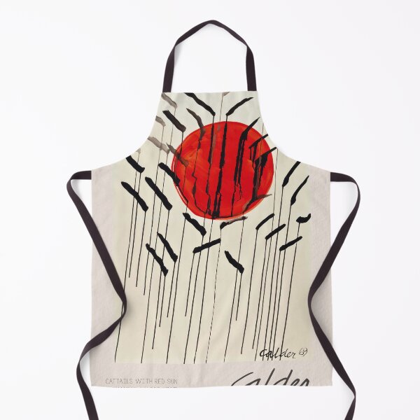 Item preview, Alexander Calder Red Sun Abstract Nature designed and sold by LaFabricaArt.