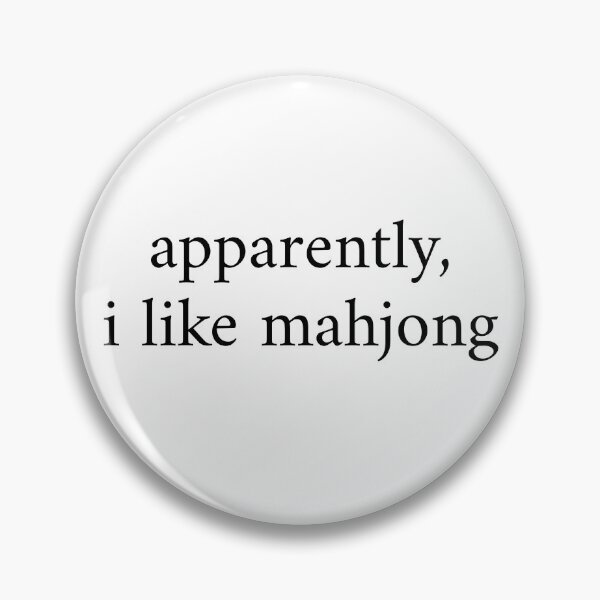 Item preview, Apparently I Like Mahjong designed and sold by stephenflashart.