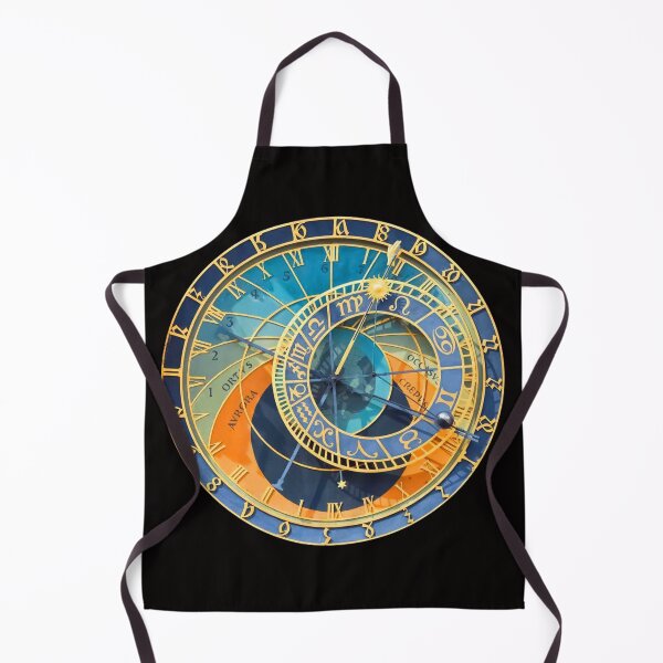 Item preview, Prague Astrological Clock in LEO designed and sold by empanadilla.