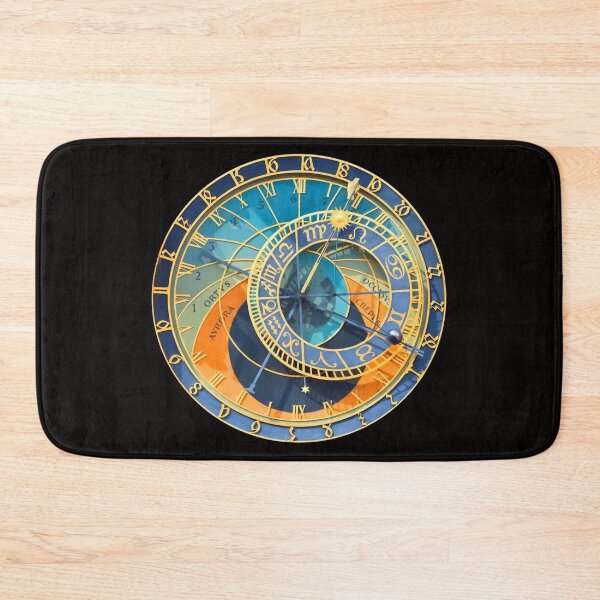 Item preview, Prague Astrological Clock in LEO designed and sold by empanadilla.