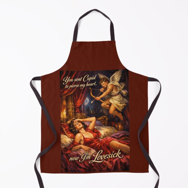 Item preview, Lovesick Femme Fatale - Campy Rococo Valentine designed and sold by kornkobart.