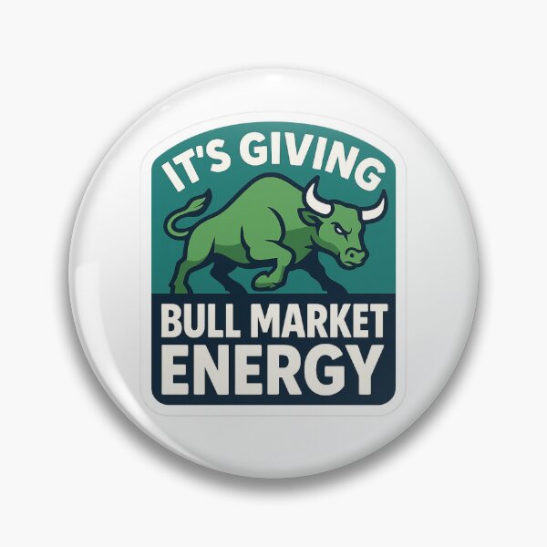 Item preview, It's Giving Me Bull Market Energy designed and sold by DivinelyAligned8.