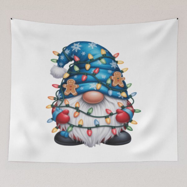 Item preview, Christmas elf with lights designed and sold by szydelkowanika.