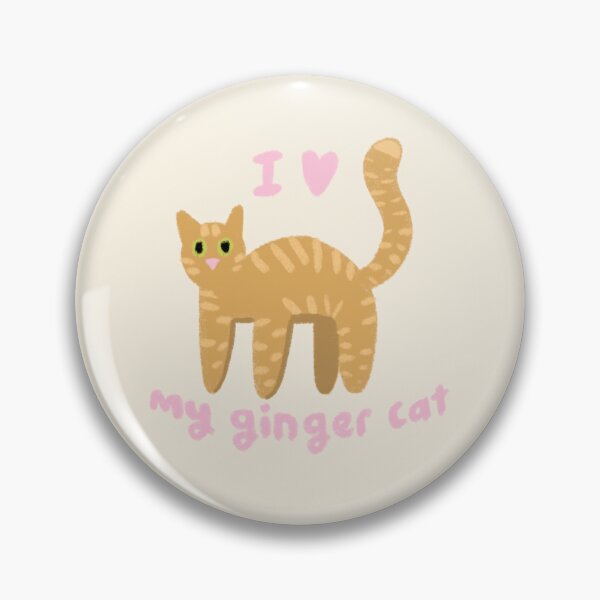 Item preview, I love my ginger cat designed and sold by sophfxsh.
