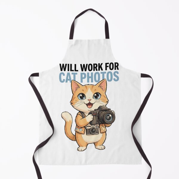 Item preview, Will Work for Cat Photos designed and sold by Quillway.