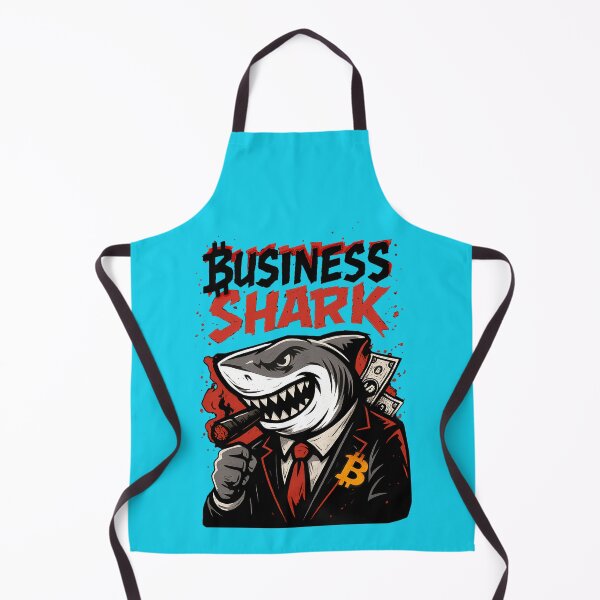 Item preview, Savage Business Shark designed and sold by BitCrop.