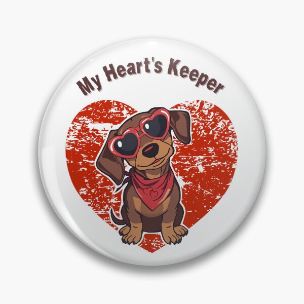 Item preview, Dachshund My Heart's Keeper designed and sold by BKDIGITALSHOP.