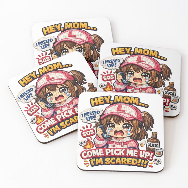 Item preview, Embroidered Crying Anime Girl "Messed Up" Meme designed and sold by newvisionart191.