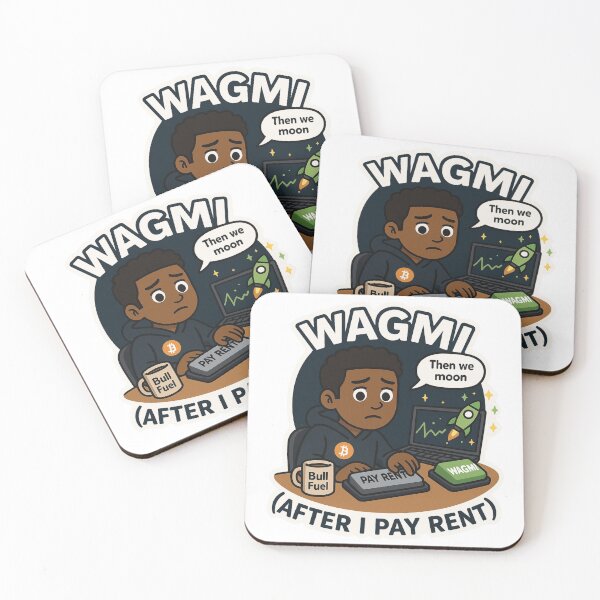 Item preview, WAGMI TRADER BOY After I Pay Rent designed and sold by DivinelyAligned8.