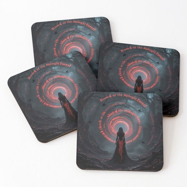 Item preview, Blood of the Midnight Forest designed and sold by Neon Nova Studio.