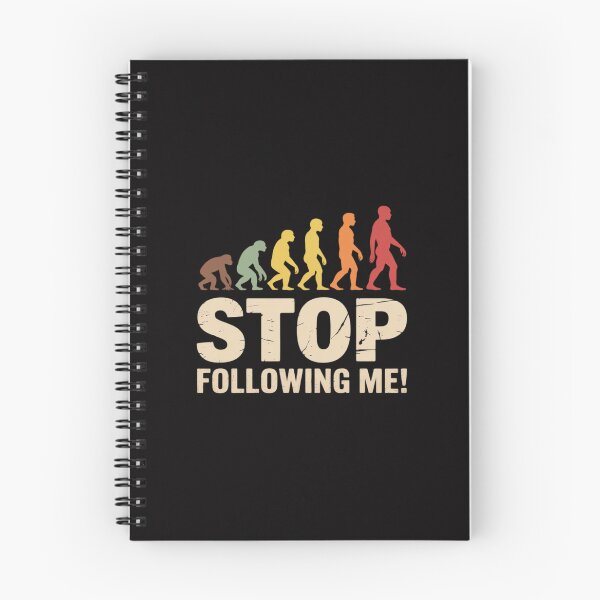 Item preview, Evolution of Man Anthropology Stop Following Me! designed and sold by Minoloinan.