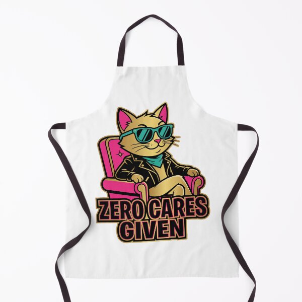 Item preview, Zero Cares Given Cat Attitude designed and sold by Quillway.