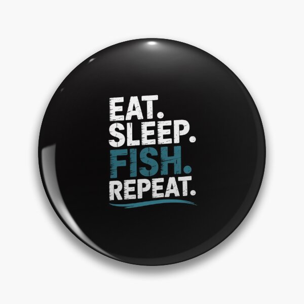 Item preview, Eat Sleep Fish Repeat Men Women Kids Fishing Boys designed and sold by Minoloinan.