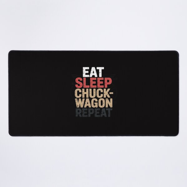 Item preview, Eat Sleep Chuckwagon Racing Repeat Player Gift Idea designed and sold by Minoloinan.