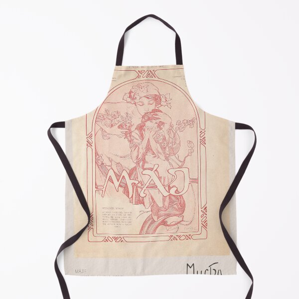 Item preview, Alphonse Mucha Art Nouveau Line Art designed and sold by LaFabricaArt.