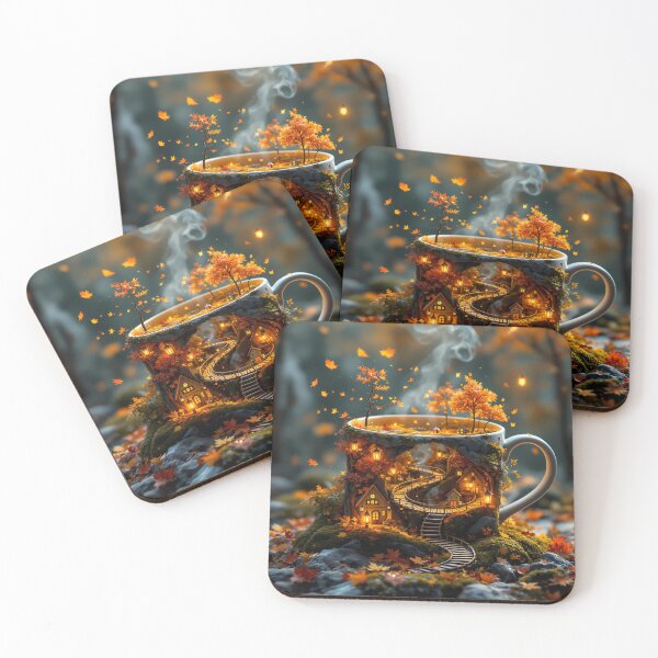 Item preview, Mug of Cozy Wonders designed and sold by Neon Nova Studio.