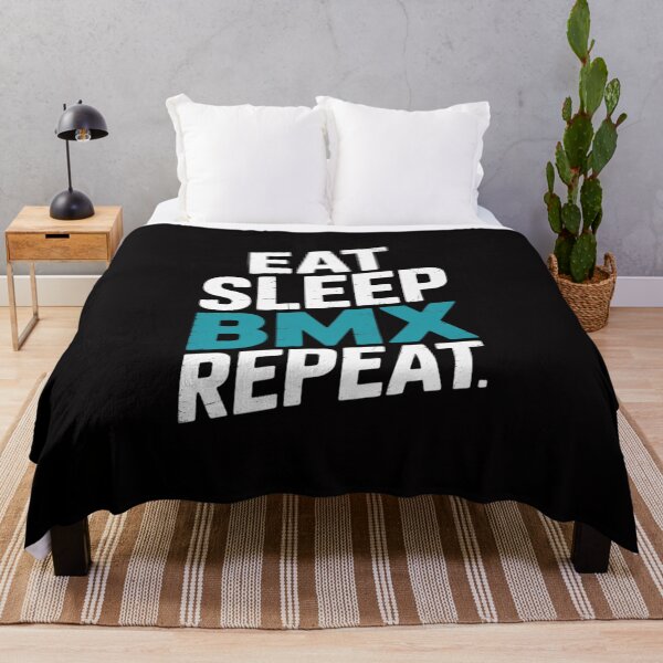Item preview, Eat Sleep BMX Repeat Bike Racing for Women Men Race designed and sold by Minoloinan.