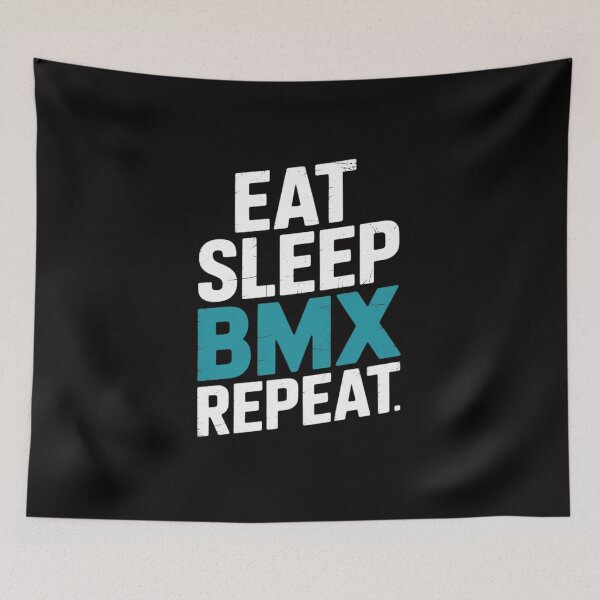 Item preview, Eat Sleep BMX Repeat Bike Racing for Women Men Race designed and sold by Minoloinan.