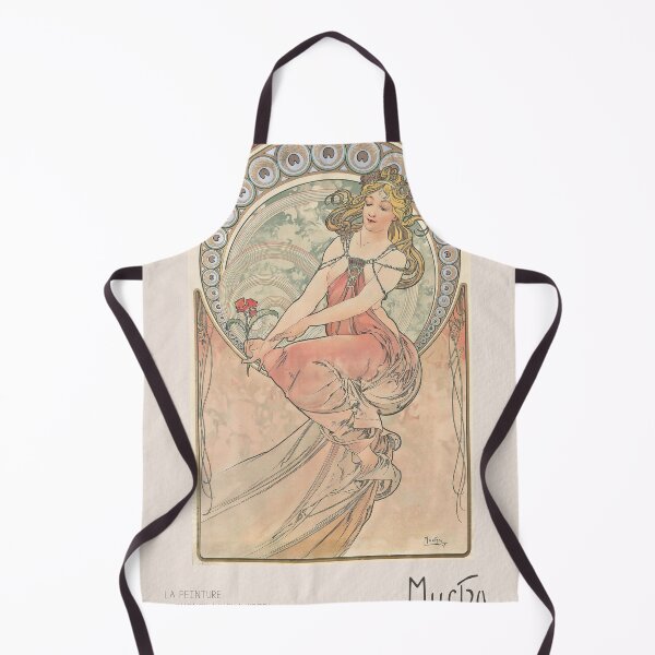 Item preview, Alphonse Mucha Art Nouveau Painting designed and sold by LaFabricaArt.