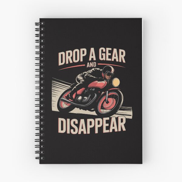 Item preview, Drop A Gear And Disappear - Biker Motorcycle Rider Racing designed and sold by Minoloinan.