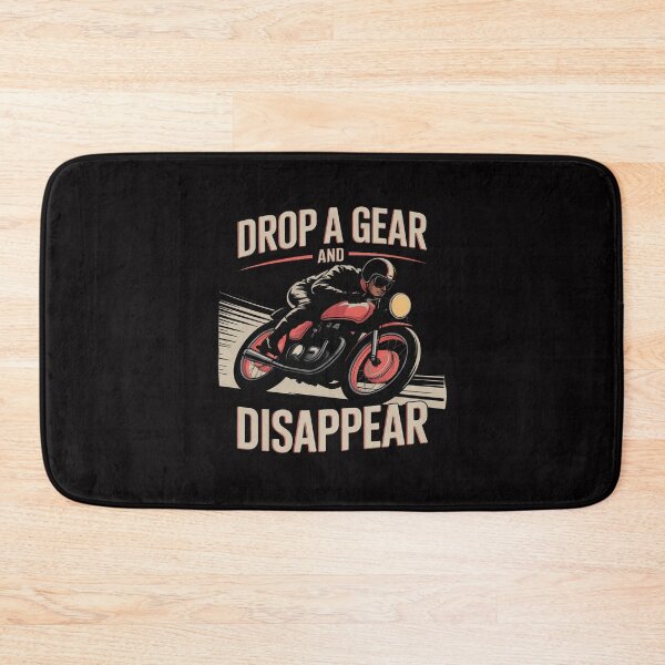Item preview, Drop A Gear And Disappear - Biker Motorcycle Rider Racing designed and sold by Minoloinan.