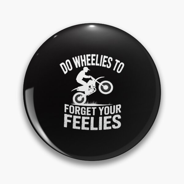 Artikelvorschau, Mach Wheelies, um deine Gefühle zu vergessen Motorrad entworfen und verkauft von Minoloinan.
