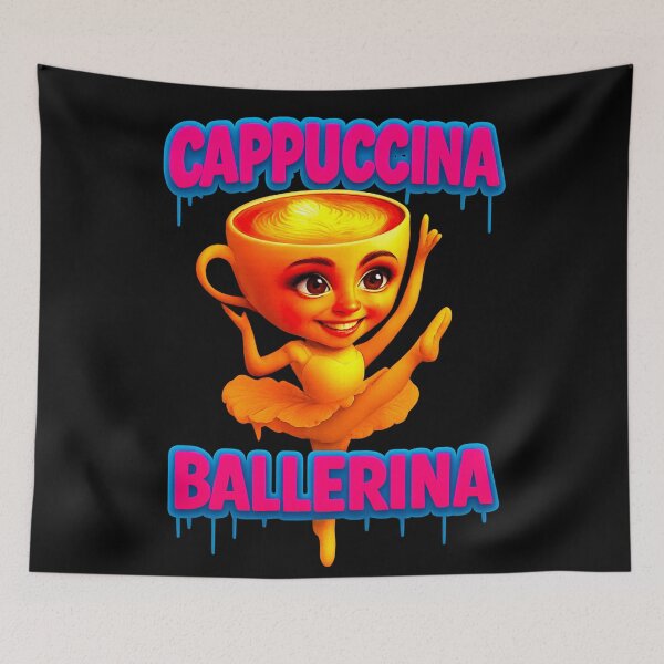 Item preview, Ballerina Cappucina Italian Brainrot designed and sold by The Art by Rossouw.