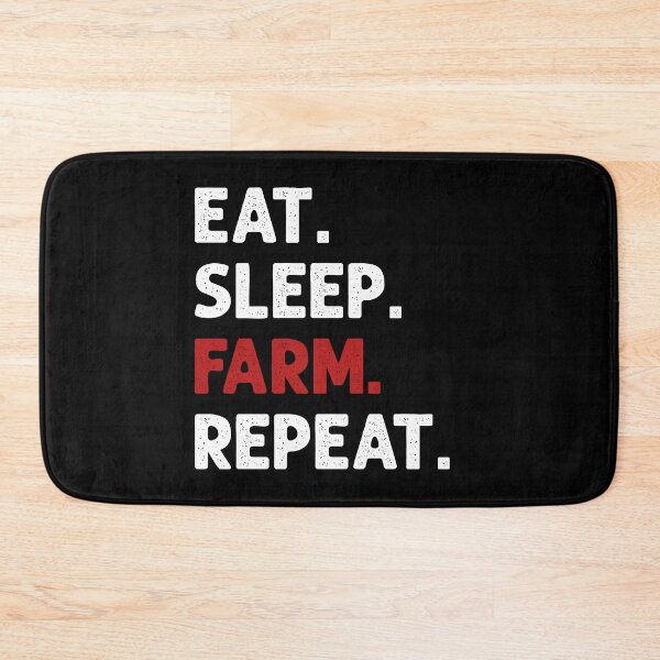 Item preview, Eat Sleep Farm Repeat Farming Farmer designed and sold by JRRTs.