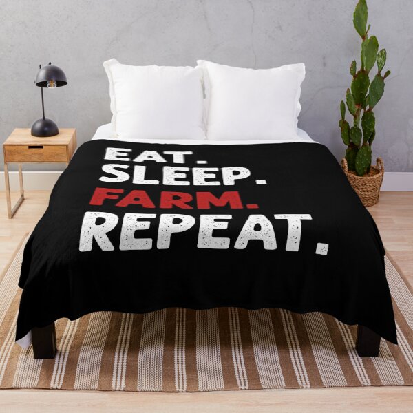 Item preview, Eat Sleep Farm Repeat Farming Farmer designed and sold by JRRTs.