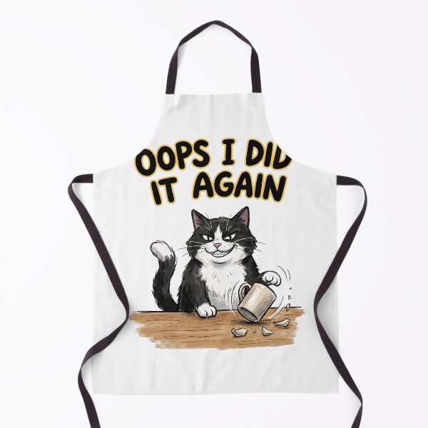 Item preview, Mischievous Cat Oops I Did It Again designed and sold by Quillway.