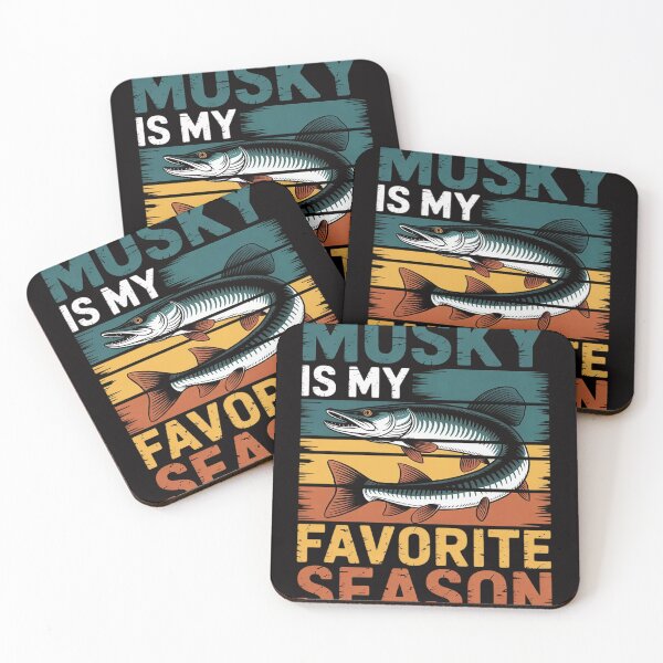 Item preview, Distressed Musky Fishing Is My Favorite Season designed and sold by BotboutiquePre.