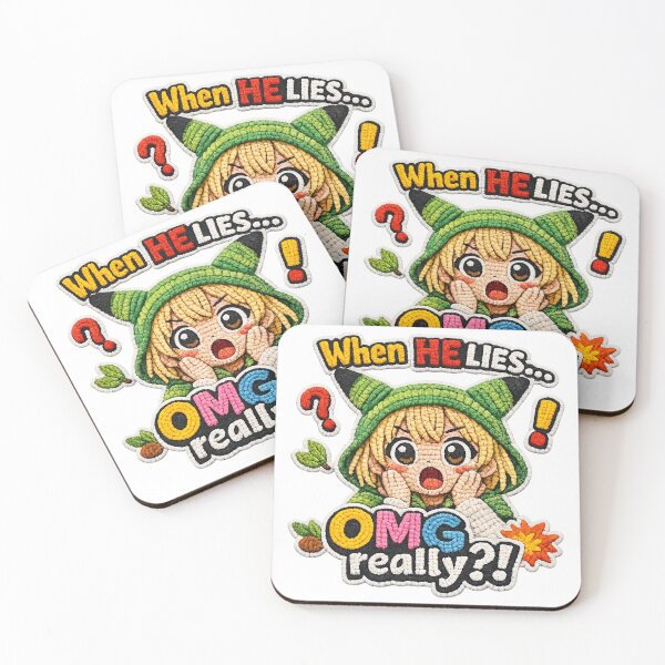 Item preview,  Shocked Embroidered Anime Girl Relationship Meme designed and sold by newvisionart191.