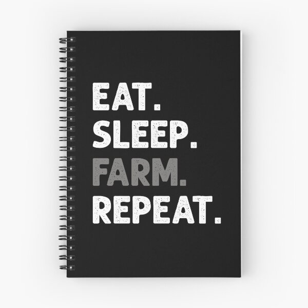 Item preview, Eat Sleep Farm Repeat Farming Farmer designed and sold by JRRTs.