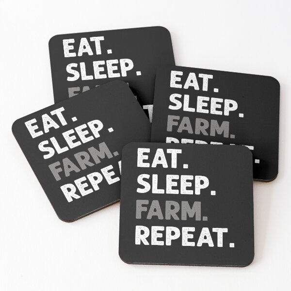 Item preview, Eat Sleep Farm Repeat Farming Farmer designed and sold by JRRTs.