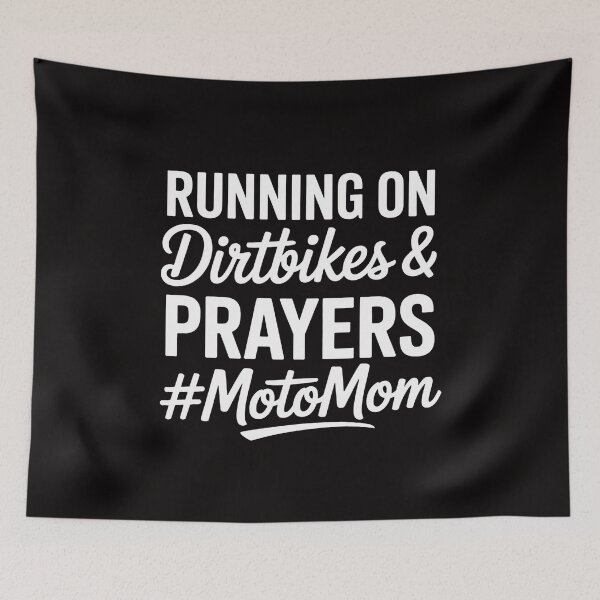 Item preview, Dirtbikes and prayers moto motocross mom designed and sold by BotboutiquePre.