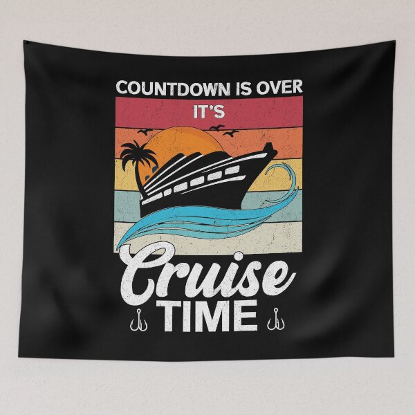 Item preview, Countdown Is Over It's Cruise Time Boat Lover designed and sold by Gogetgiggles.