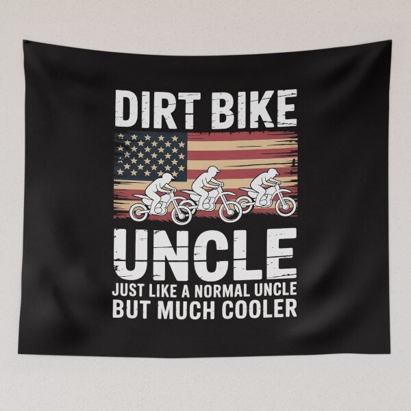 Item preview, Dirt Bike Uncle Just Like a Normal Uncle But Much Cooler designed and sold by BotboutiquePre.