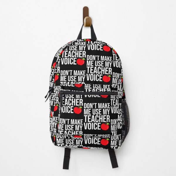 Item preview, Don't Make Me Use My Teacher Voice designed and sold by Gogetgiggles.
