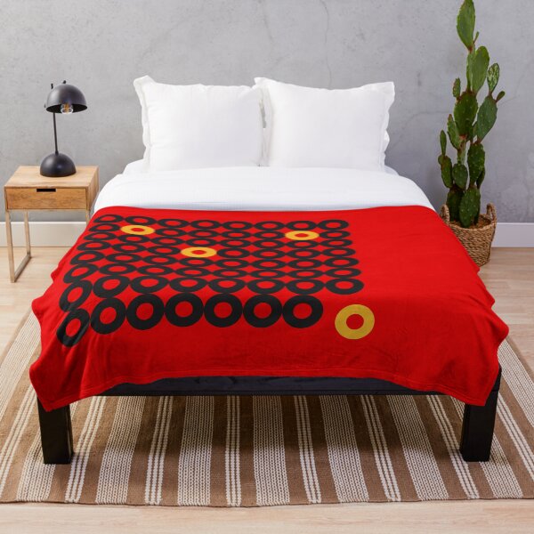 Item preview, Graphic circular pattern red black designed and sold by Spectral2.