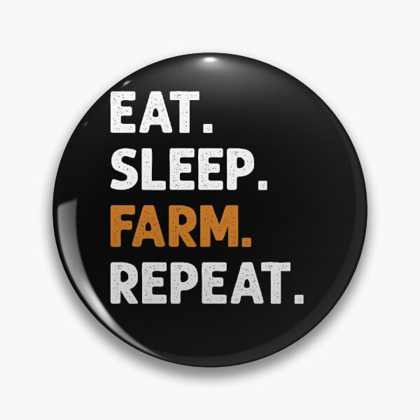 Item preview, Eat Sleep Farm Repeat Farming Farmer designed and sold by JRRTs.