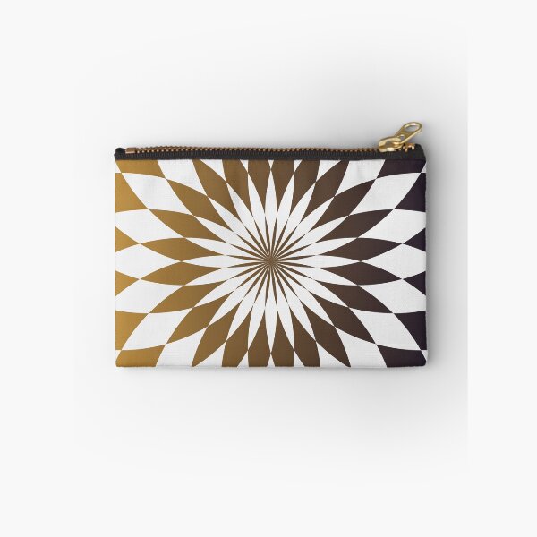 Item preview, Abstract Circle Pattern Gold Black designed and sold by Spectral2.