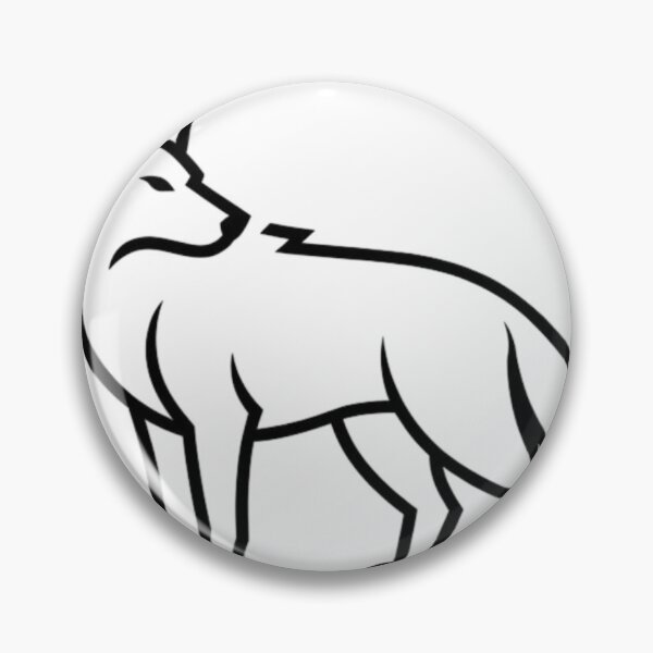 Item preview, Minimalist Wolf Silhouette designed and sold by OFlasif.