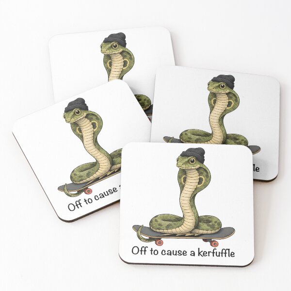 Item preview, Cute Snake on Skateboard Illustration designed and sold by Senkov.