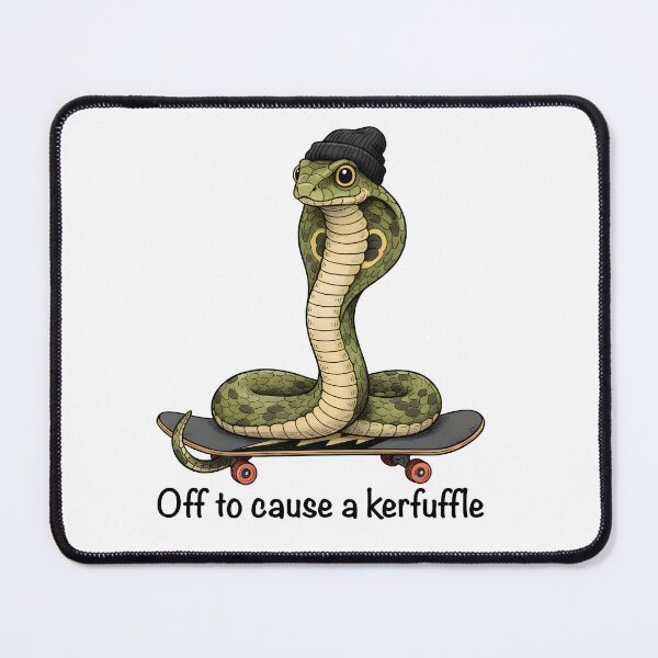 Item preview, Cute Snake on Skateboard Illustration designed and sold by Senkov.