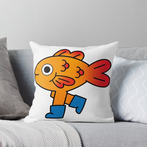 Item preview, Gold fish boots art designed and sold by Renlexd.