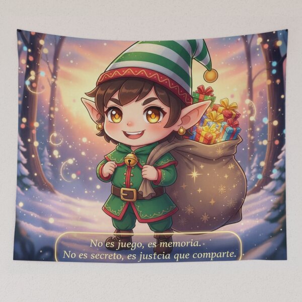 Item preview, Magical Christmas Elf designed and sold by Ecosetereos.