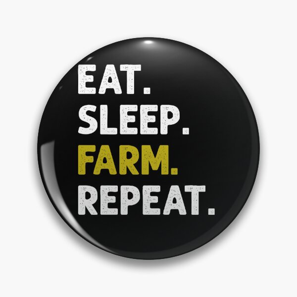 Item preview, Eat Sleep Farm Repeat Farming Farmer designed and sold by JRRTs.