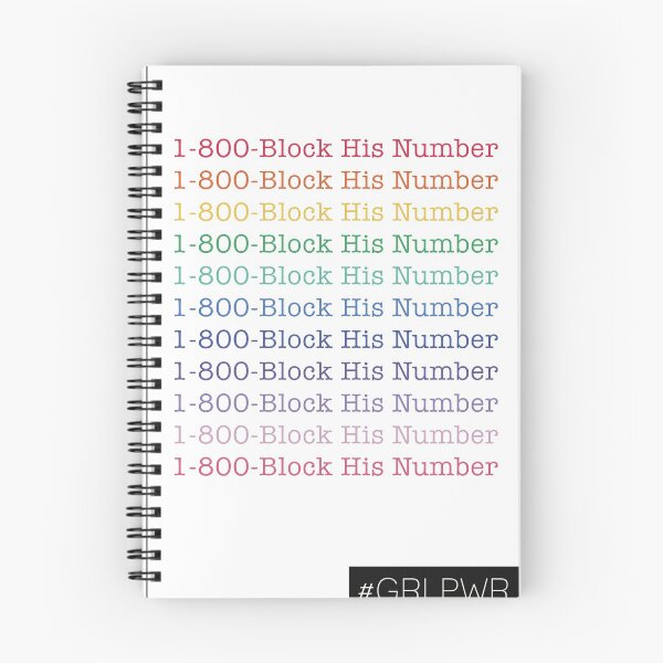 Item preview, I-800-Block His Number designed and sold by ConFlei.