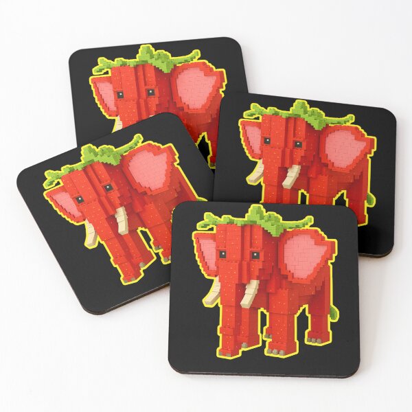 Item preview, Strawberry Elephant Italian Brainrot Meme designed and sold by The Art by Rossouw.